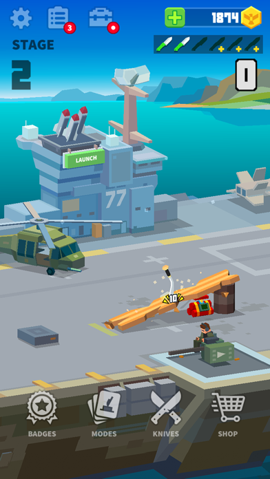Flippy Knife: Throw, spin, hit screenshot 4