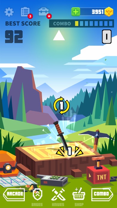 Flippy Knife: Throw, spin, hit screenshot 5
