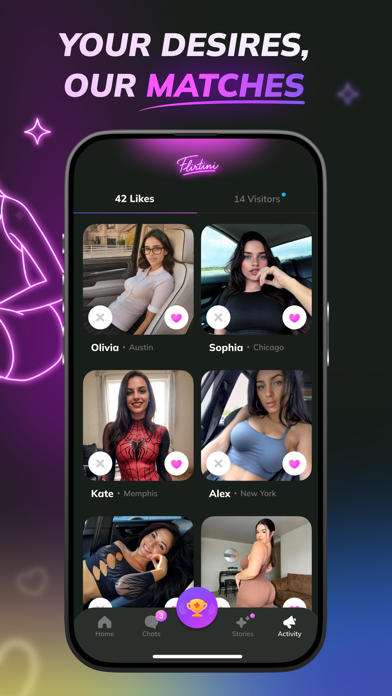 Flirtini - Match, Chat, Flirt screenshot 3
