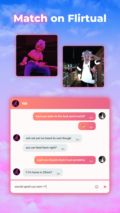 Flirtual - VR Dating App screenshot 2