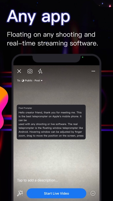 Float Prompter-Video assistant screenshot 3