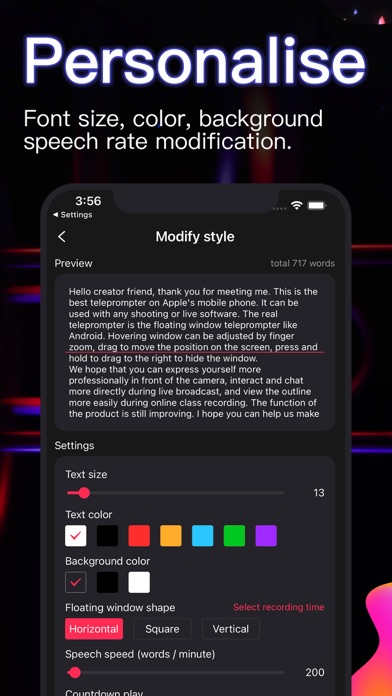 Float Prompter-Video assistant screenshot 1