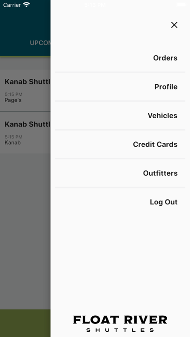 Float River Shuttle Services screenshot 1