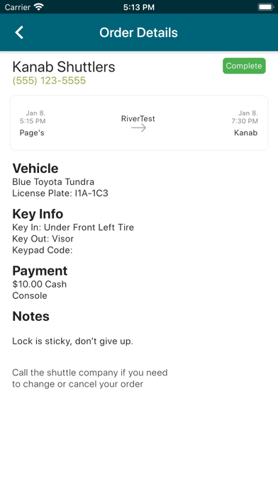 Float River Shuttle Services screenshot 2