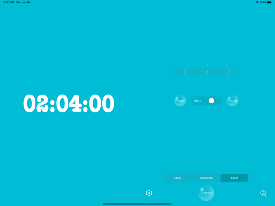 Floating Clock-Timer&Stopwatch screenshot 1