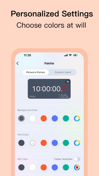 Floating Clock screenshot 1