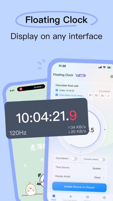 Floating Clock screenshot 4