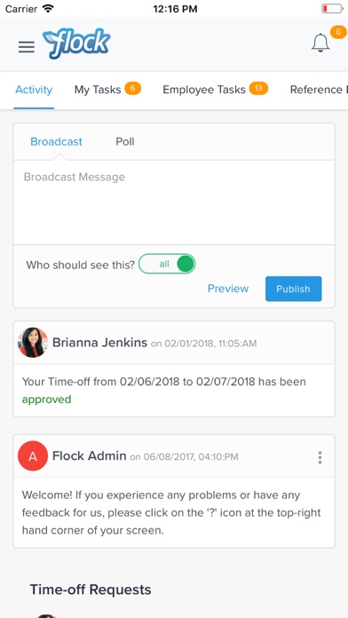 Flock Benefits Administration screenshot 4