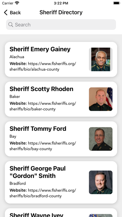 Florida Deputy Sheriff Assoc. screenshot 1