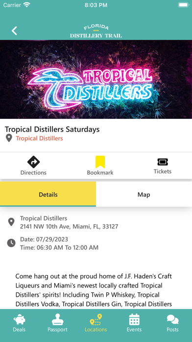 Florida Distillery Trail screenshot 3