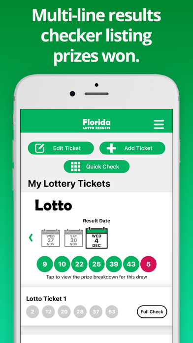 Florida Lotto Results screenshot 3