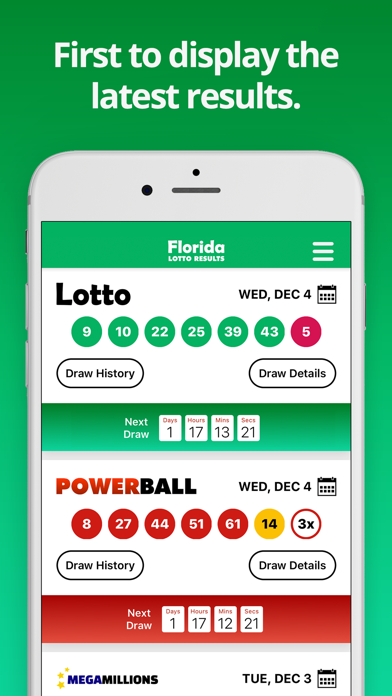Florida Lotto Results screenshot 5