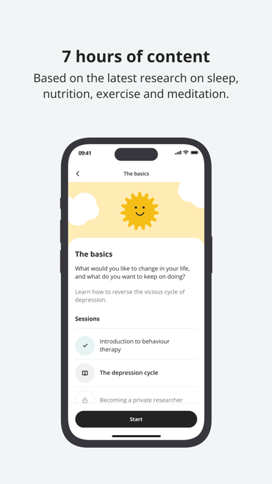Flow - Depression treatment screenshot 2