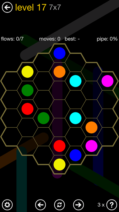 Flow Free: Hexes screenshot 1