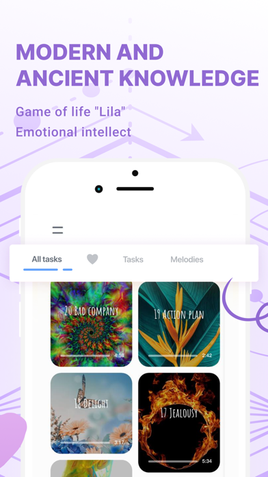 Flow Mindfulness game Lila screenshot 4