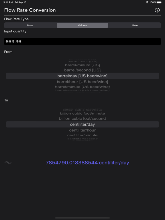 Flow Rate Conversion screenshot 8