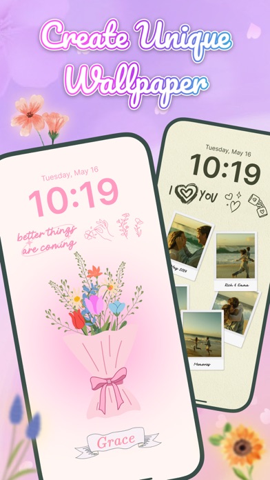 Flower Language: DIY Wallpaper screenshot 10