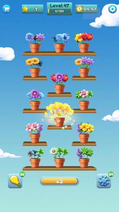 Flower Matching Game screenshot 1