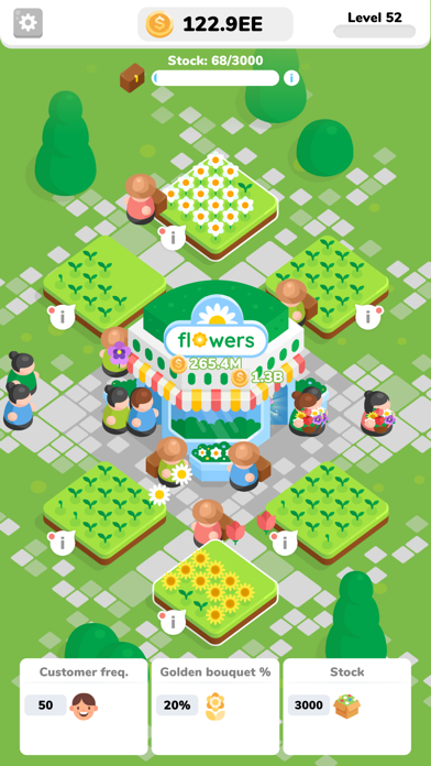 Flower Shop Idle screenshot 1