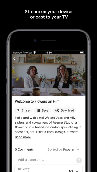 Flowers on Film screenshot 1