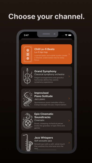 FlowTunes - Music for focus screenshot 1