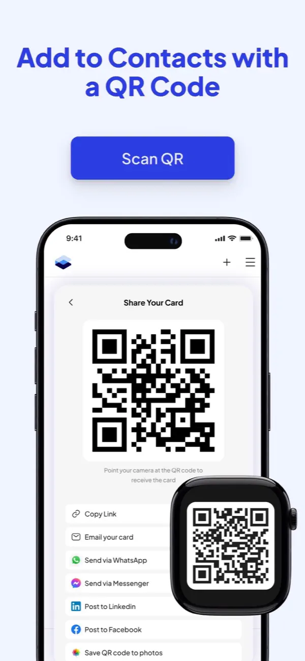 Fluer: Digital Business Card screenshot 1