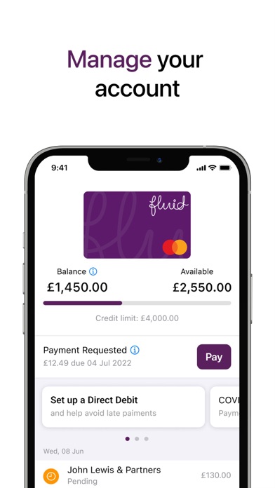 Fluid card screenshot 4