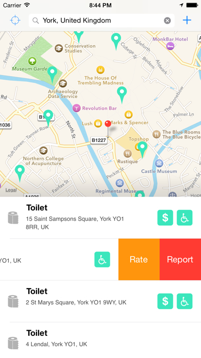 Flush Toilet Finder & Map screenshot 1