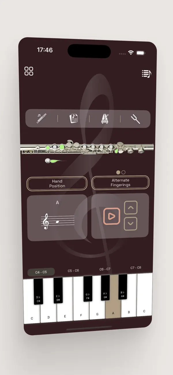 Flute Fingering Chart Tool screenshot 6