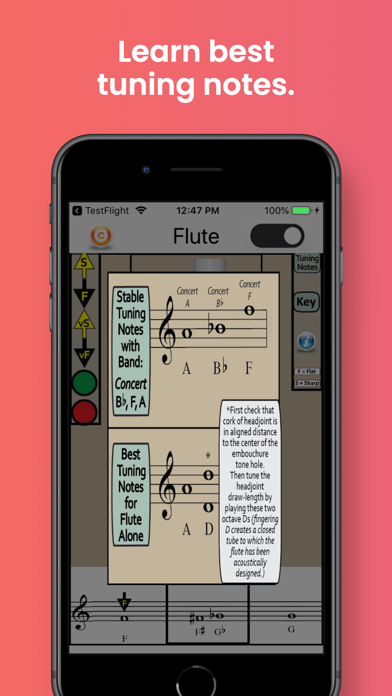 Flute Fingering & Tuning screenshot 2