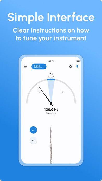 Flute Tuner - LikeTones screenshot 3