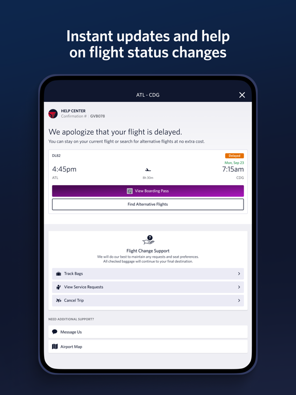 Fly Delta screenshot 1