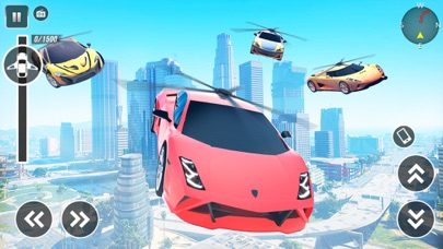 Flying Car: Robot Car Games screenshot 2