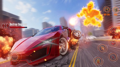 Flying Fire Captain Hero Game screenshot 3