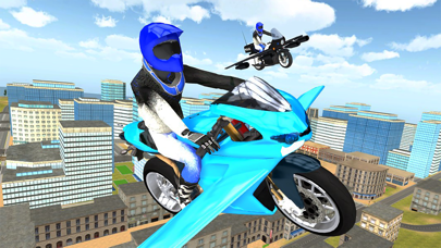 Flying Motorbike Simulator screenshot 2
