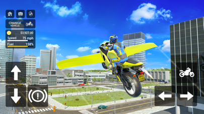 Flying Motorbike Simulator screenshot 7