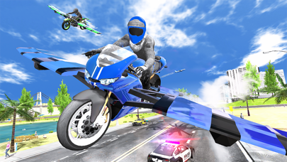 Flying Motorbike Simulator screenshot 6