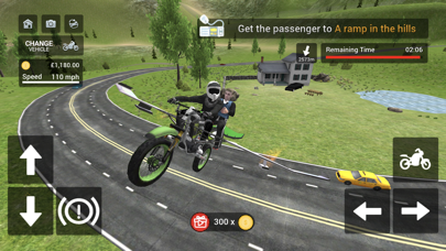 Flying Motorbike Simulator screenshot 4