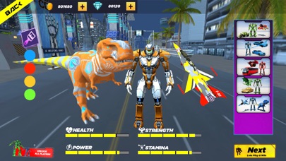 Flying Robot Transformation screenshot 1