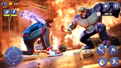 Flying Rope Superhero Fighter2 screenshot 4