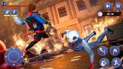 Flying Rope Superhero Fighter2 screenshot 2