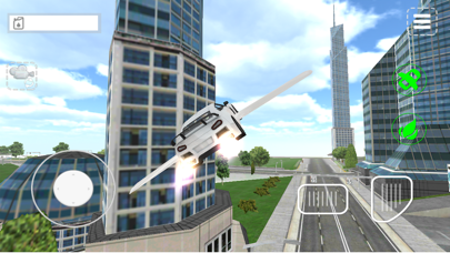 Flying Sports Car Simulator 3D screenshot 4
