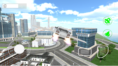 Flying Sports Car Simulator 3D screenshot 2