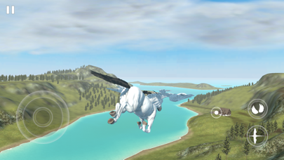 Flying Unicorn Simulator 2024 screenshot 2
