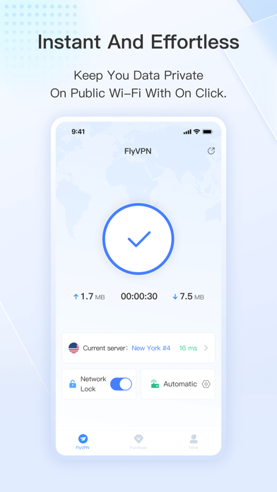 FlyVPN - Secure & Fast screenshot 3