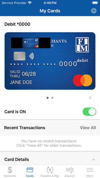 F&M Bank (OH, IN, MI) screenshot 1