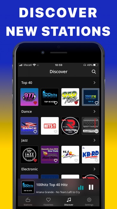 FM Radio Tuner live Player app screenshot 3