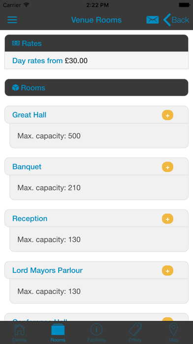FMAC Venue Finder screenshot 2