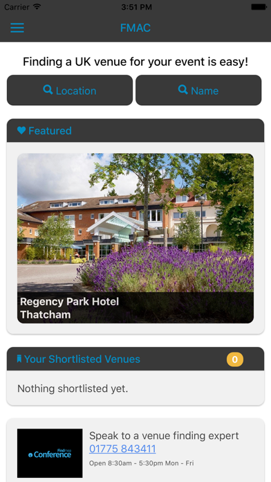 FMAC Venue Finder screenshot 5