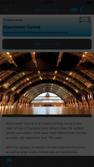 FMAC Venue Finder screenshot 1